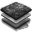 Grey Sliced Icon 32x32 png